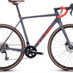 Vélo cyclo-cross Cube cross race pro grey´n´red