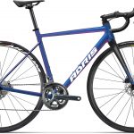 Vélo route Adris l'asphalte, shimano tiagra 10v caméleon bleu