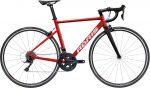 Vélo route Adris l'asphalte, shimano sora 9v rouge sang
