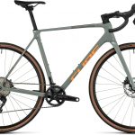 Vélo cyclo-cross Cube cross race c:62 pro swampgrey 'n' orange