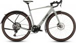 Vélo gravel électrique Cube nuroad hybrid c:62 race 400x fe reedbeige´n´black