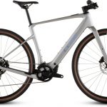 Vélo gravel électrique Cube nulane hybrid c:62 race 400x sleekgrey´n´prism